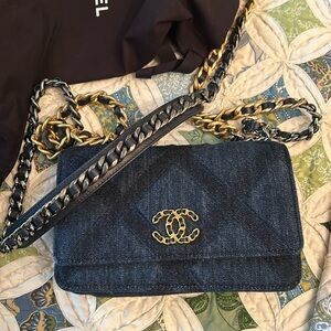 Chanel Denim WOC